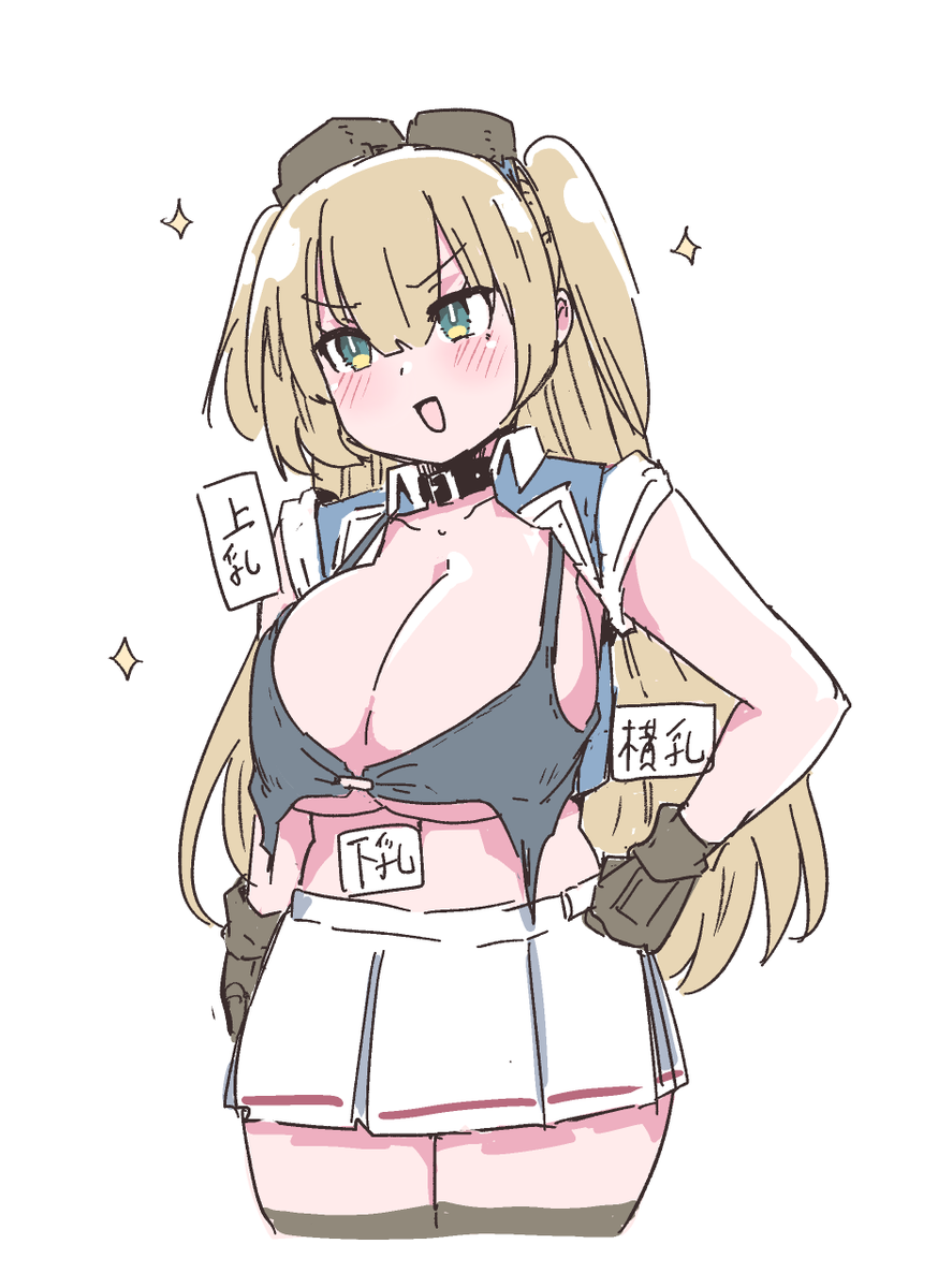 俺の性癖ぶちこみガールの胸周りを改修することができた
これで完成や… 