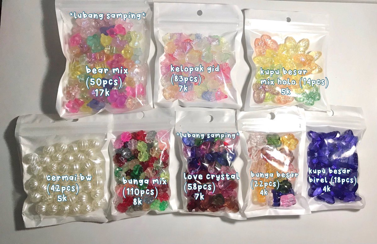 luvryjake's tweet photo. [PART 4] wts preloved manik-manik/beads
✅details &amp; price on pict (inc adm oyen)
🏡jakarta timur, ina https://t.co/KnscuSJezY