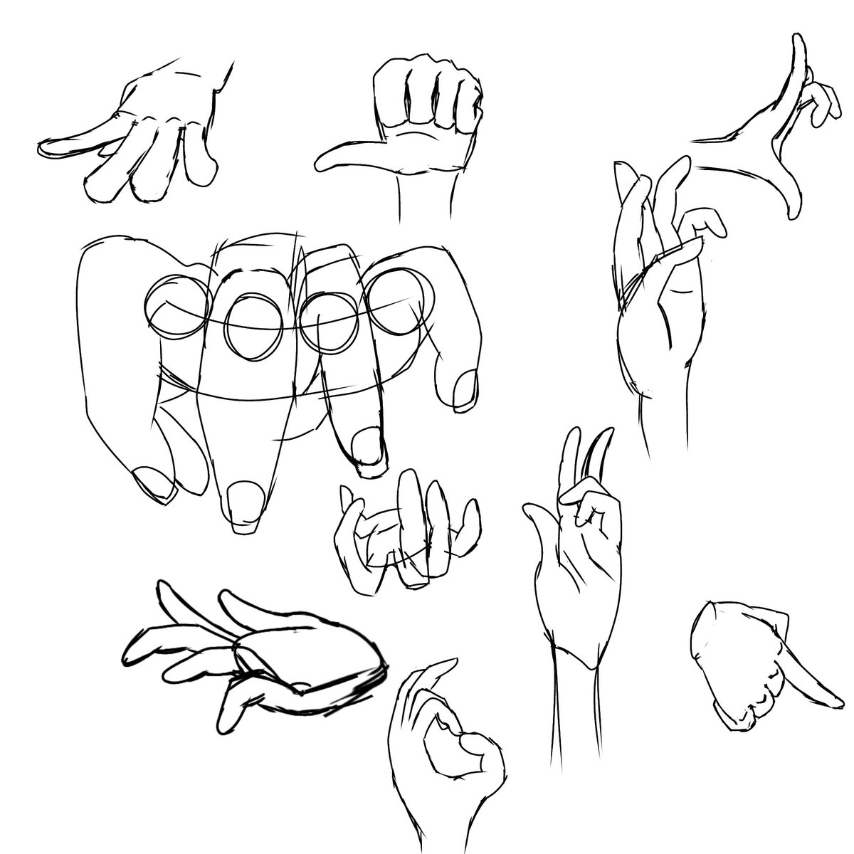 lemonytics's tweet photo. Attempt at hand studies, definitely needs some improvement. https://t.co/t0jRe9LEna