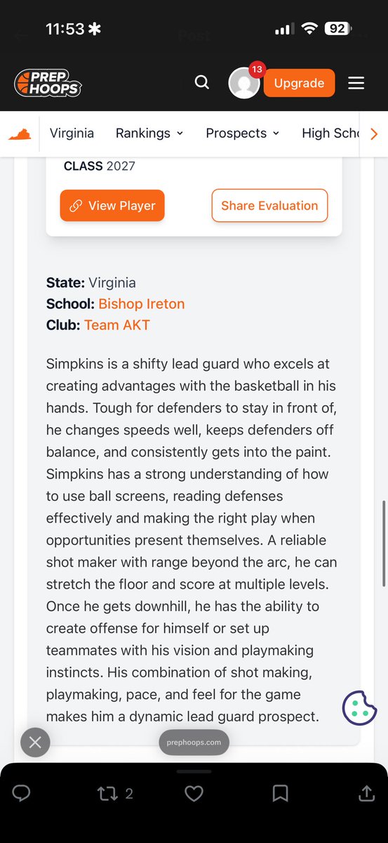 divine_elijah10's tweet photo. Thank you @PrepHoopsVA for the write up. https://t.co/UBjzDXJ80s