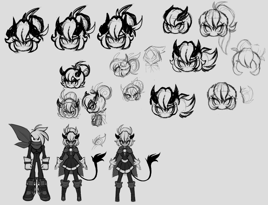 StickSam11's tweet photo. And also, some concept drawings and sketches of her :] https://t.co/KWOEQCPPkL