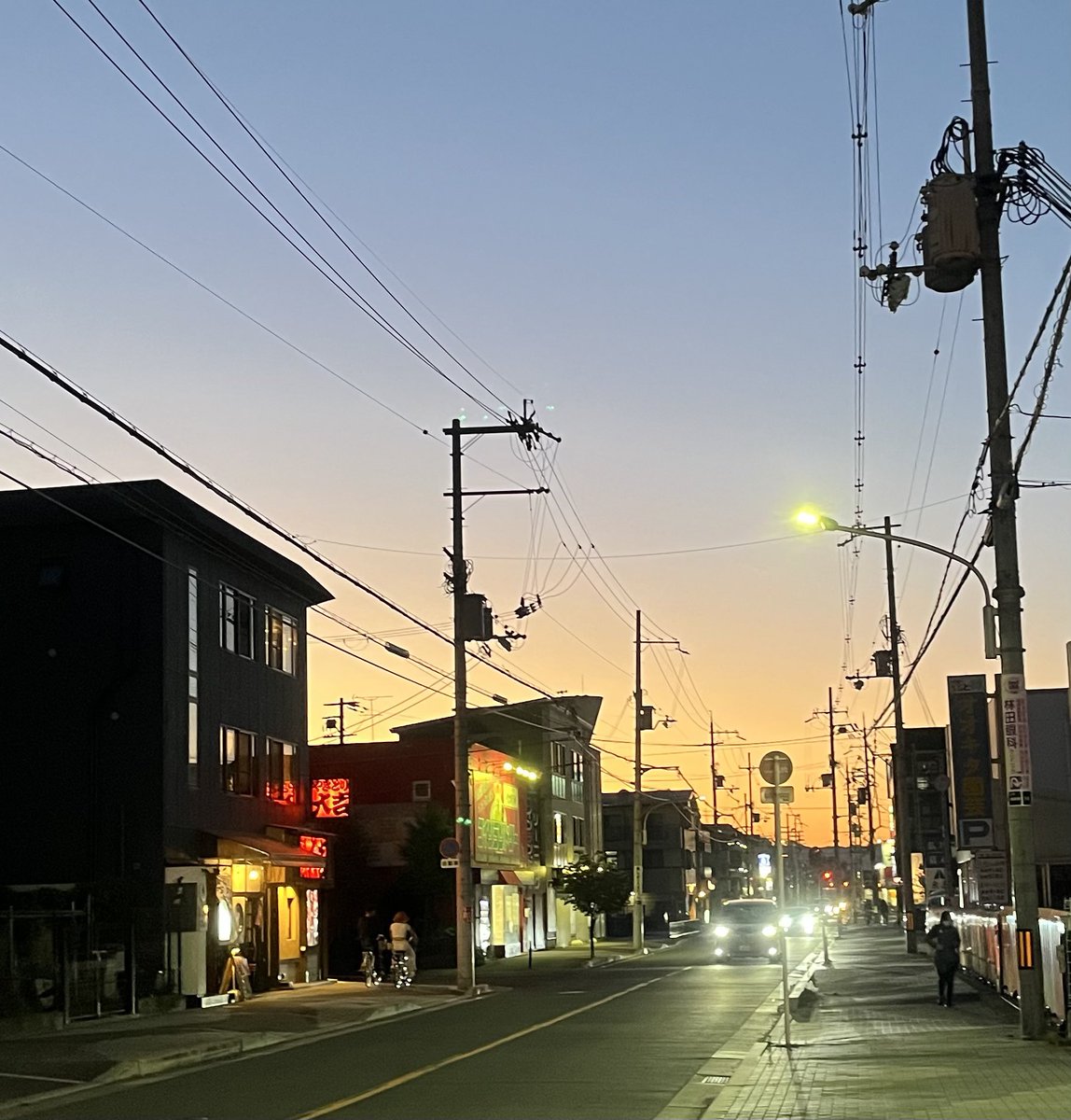 Astraia_leaf's tweet photo. 昨日は19:30に事務所を出たのですが、明るくてびっくりしました🫢。

日が長くなりましたね😄。

晩ごはんは中華料理でしたが、鯛のオードブルを持って来てくださった時に店員さんが、
「これを混ぜてお出ししますが、写真を先に撮っておかれますか❓」
と聞いてくださり、撮らせて頂きました😋。 https://t.co/7Ia0RydzmC
