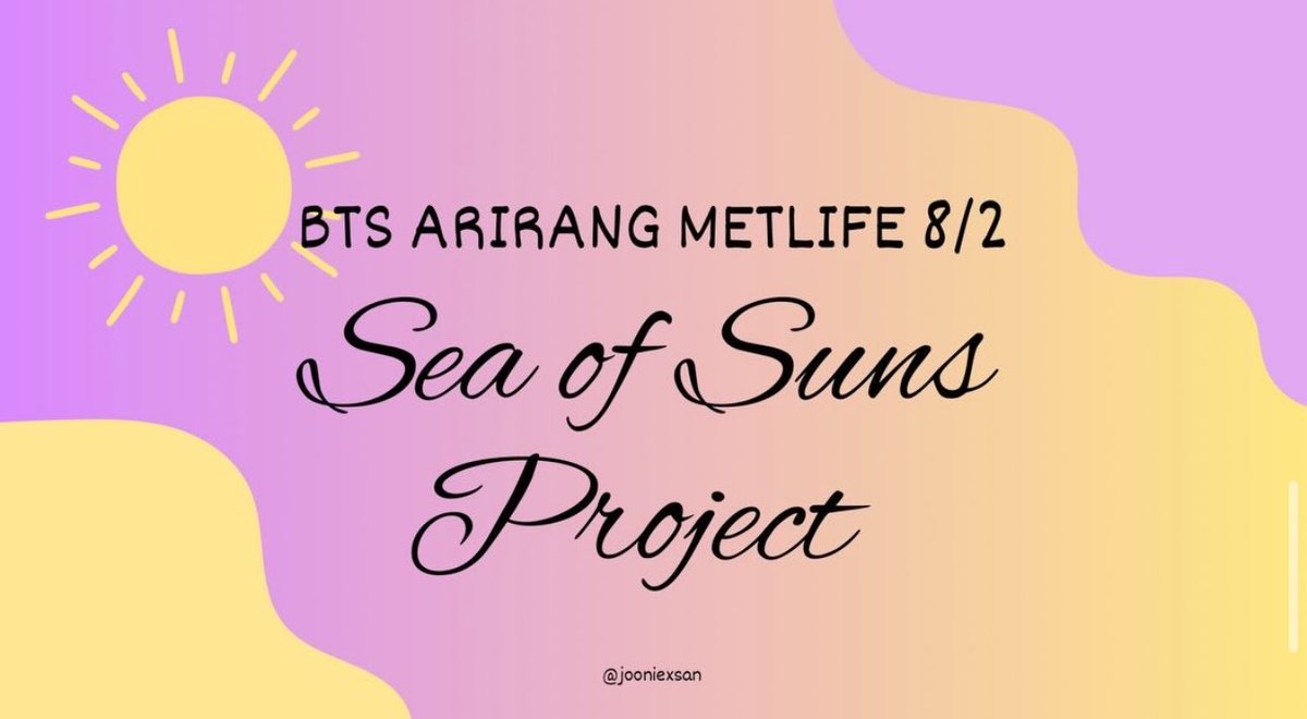 JHSMETAL's tweet photo. hi yall, i wanted to spread this here. but an army on instagram is planning a project for Metlife D2 08/02. her insta is jooniexsan and i’ll link the crowd funder below https://t.co/6nKtWolHJv