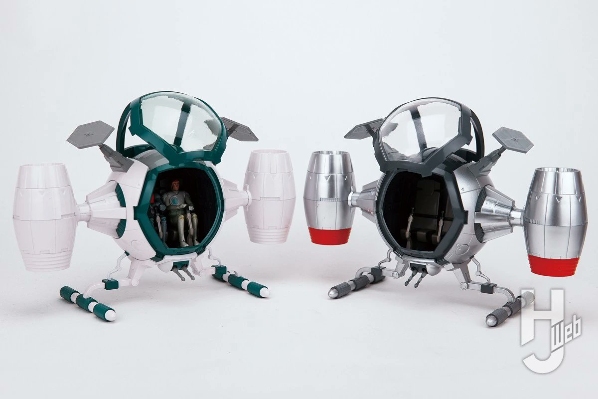 Hobby_JAPAN_Web's tweet photo. TVアニメ『キャプテンフューチャー』の
主人公たちが愛用する小型宇宙艇「コスモライナー」が
アート・ストームより発売！

🔽同時リリースされる【通常版】と【初回限定】の違いは？
https://t.co/zKEC8eJ4Ma https://t.co/zZfDqpCWd3