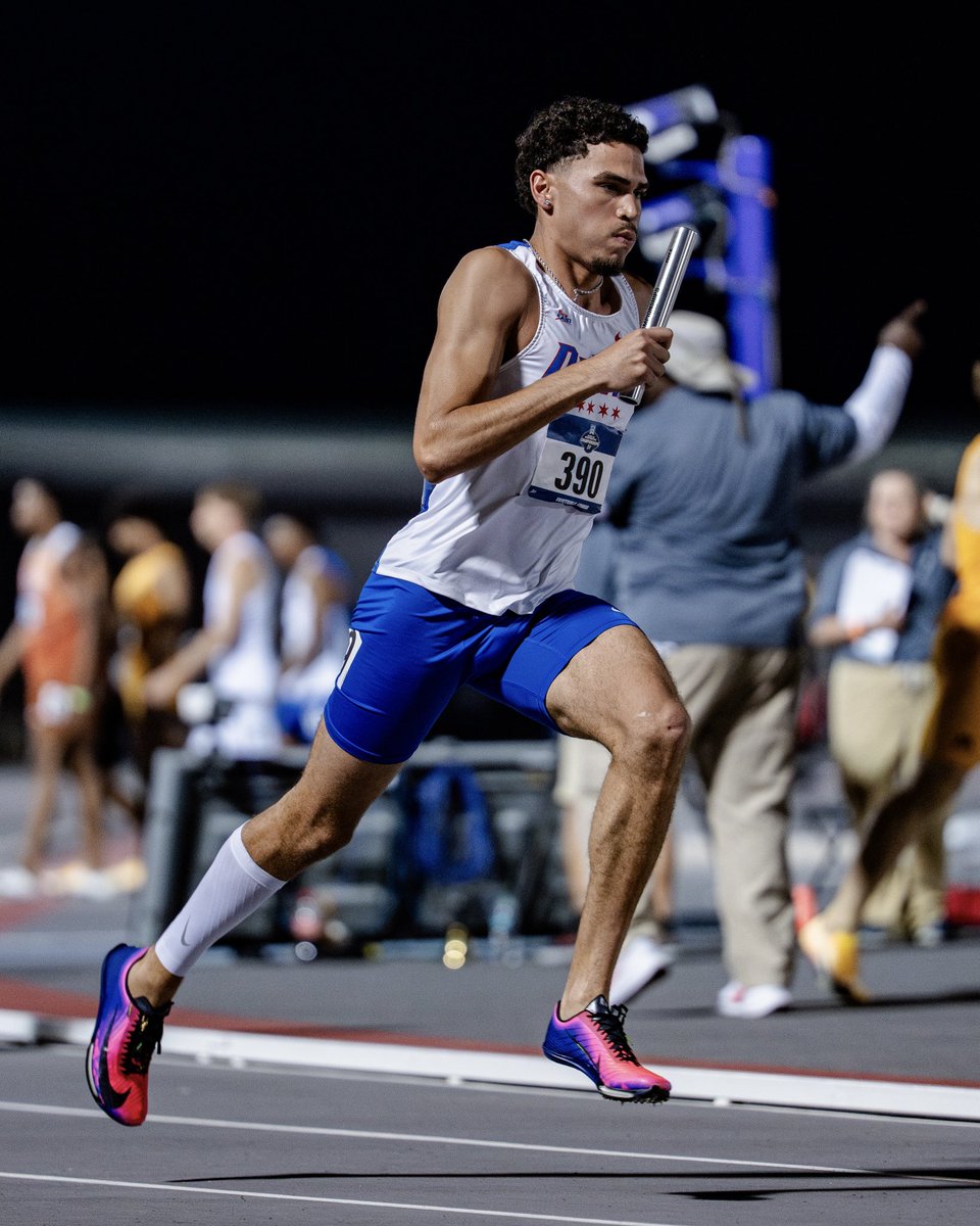 DePaulXCTF's tweet photo. Four guys chasing something bigger than themselves. What a season for this group☝️🥇 https://t.co/7Z5sxg73w9