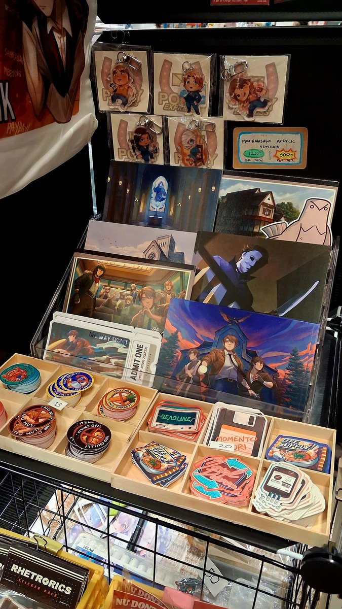 _Krappuy's tweet photo. เปิดบูธแล้วคับบ 
แวะมาทักทายหรืออุดหนุน หรือแลกการ์ดกันได้นะคะ

 #OCTradingCardTH 
 #CA11 #ComicAvenue11  #Comicavenue

🍵Illriel &amp; Happy Tea Friends I03-I04
📅SAT Only - May 30 2026
📍Central Westgate, Westgate Hall Fl.4
⏱️10.30-18.00PM https://t.co/ssaIy3OdWq