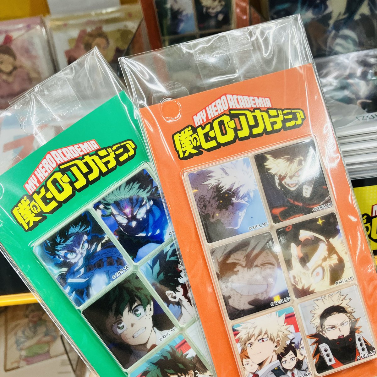 グッズ入荷情報】 「僕のヒーローアカデミア アクリルブロックシール