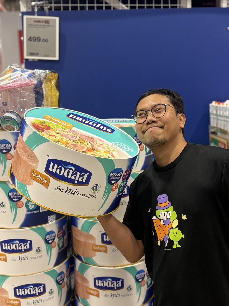 ottoshi's tweet photo. อุดหนุนของเฮียเค้าหน่อย จะได้มี bonus ไปเที่ยว 😅🤭 #นอติลุสคนกินได้แมวก็กินได้ #นอติลุส @KUKAbe https://t.co/TfskEzM9qW