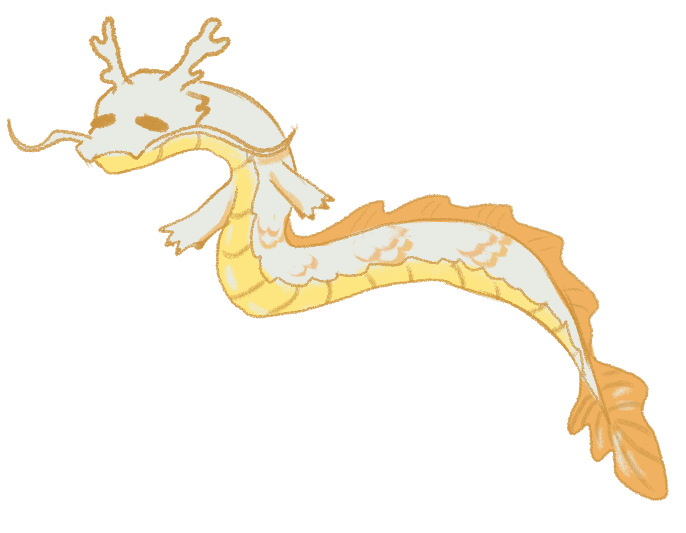 AzuranFuminaga's tweet photo. @CitrusSushi "Yuna... I'd still have Yuna." (She's the voice in my head and also the baby white noodle drawn by Mama @yoonbyeolja) https://t.co/qdU8BWPpyq