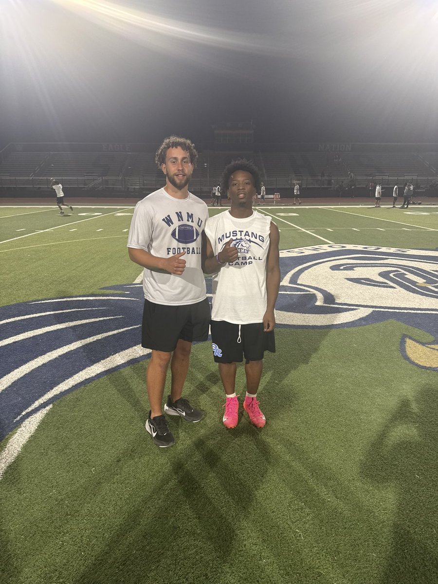 D1_kanai's tweet photo. AGTG! Blessed to receive my 2nd offer from Western New Mexico University after attending camp and speaking with Coach Greene. Thank you Coach Greene and the WNMU staff for believing in me! #AGTG @evan__greene https://t.co/2FsipnJleU