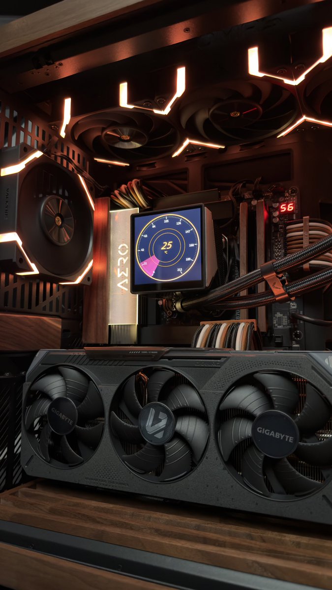 JBbuildz83's tweet photo. HYTE AERO Dark Walnut build
#gaming #pcgaming #GamingIndustry #fyp https://t.co/hJSFUgfr26
