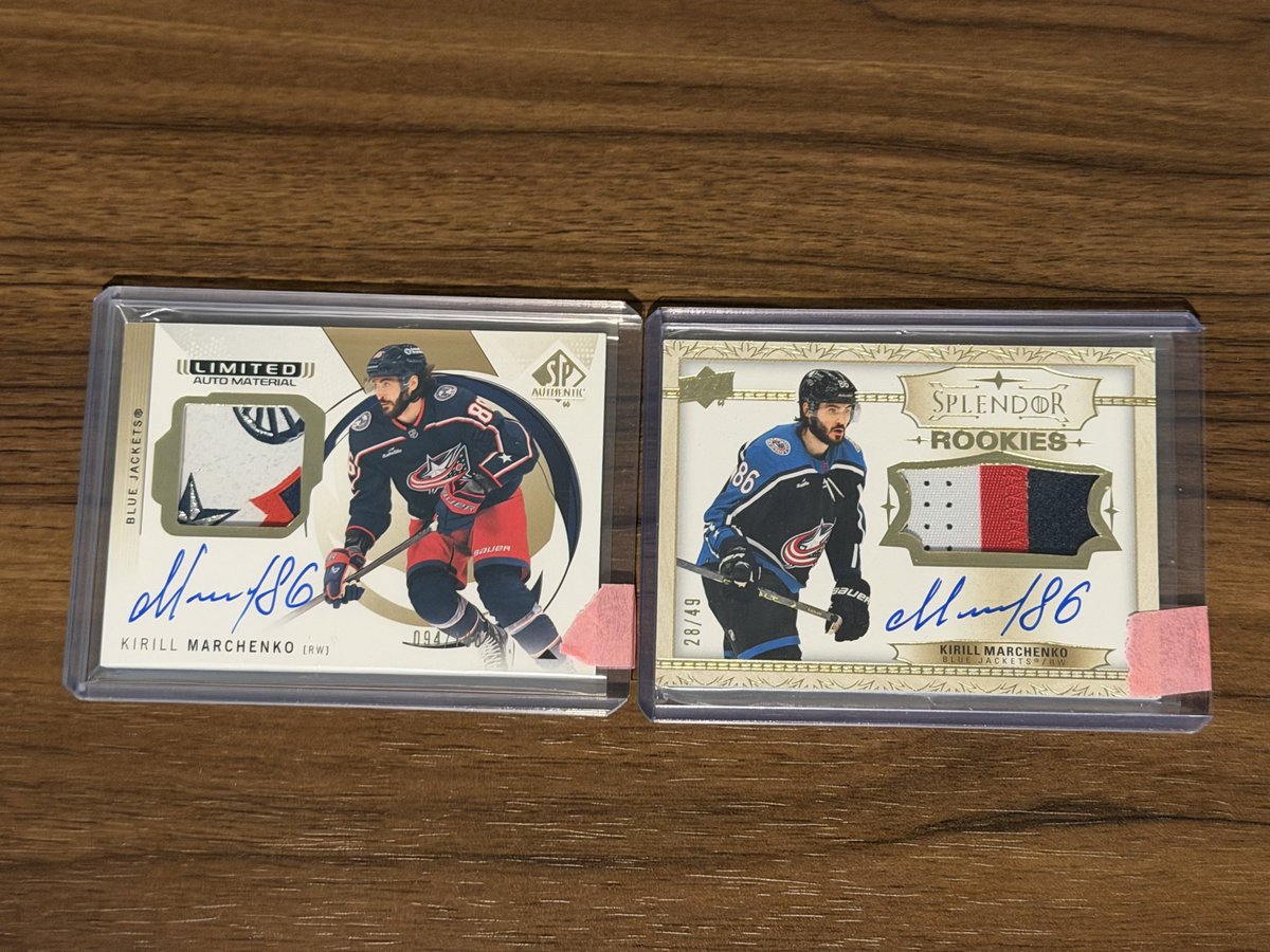 FourthLine_'s tweet photo. @cardboardbst Limited Auto Material $160
Splendor - $120 https://t.co/qtfPEIioPW