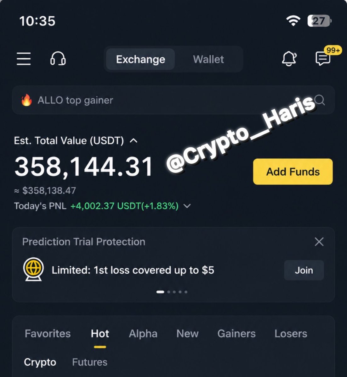 Crypto with Haris ₿ tweet media