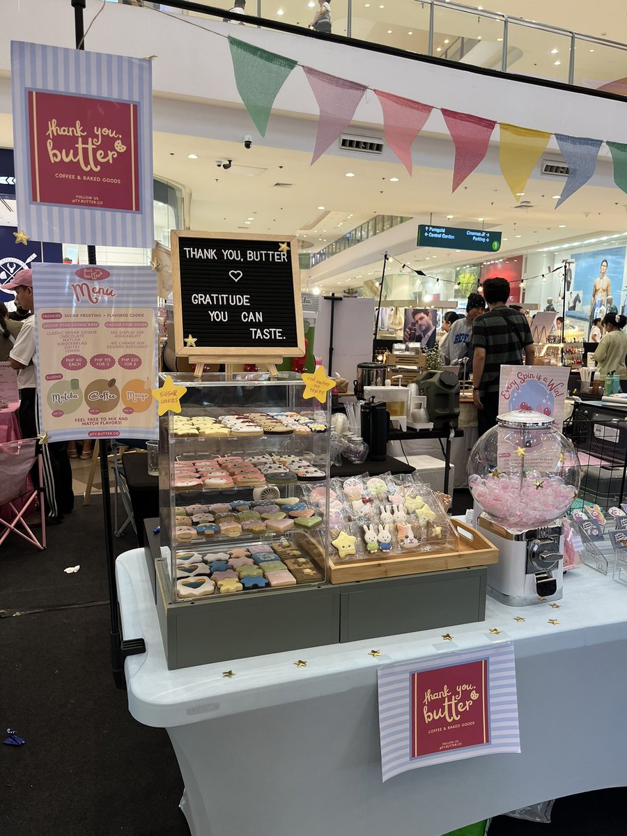 srry_mb's tweet photo. Currently at Ayala Malls Fairview Terraces (1st floor) for OMG! Market’s Hello Summer event~ ✨

☀️ May 30–31
🕙 10AM–10PM

hanging out at my aunties’ booth ‘thank you, butter’ and bringing some clearance sale items from MOA Art Mart 2026!

show that you’re following me to get the online sale price+ a bunch of freebies 👀💌
