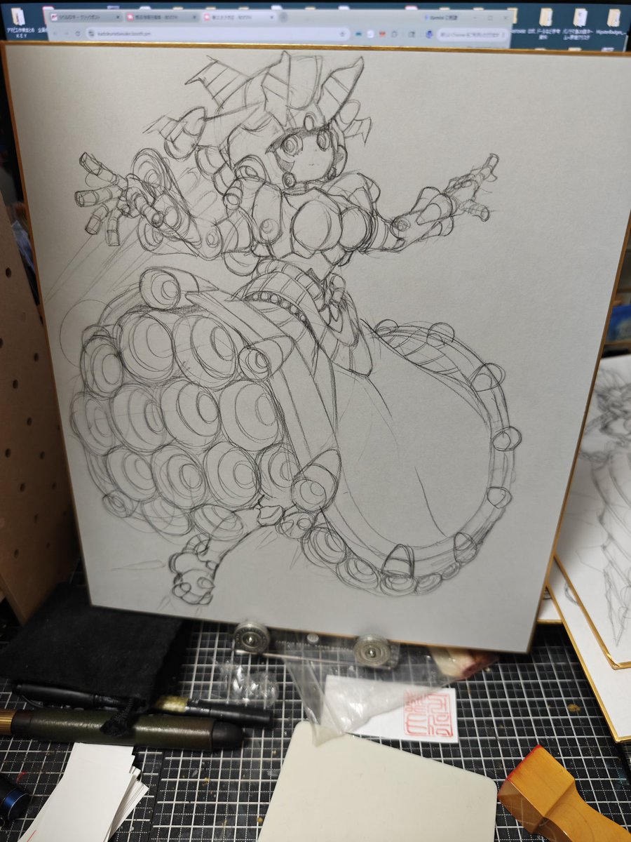 稜之(カドクニ)大介@6月14日コミフリ8月ArtMall個展 tweet media