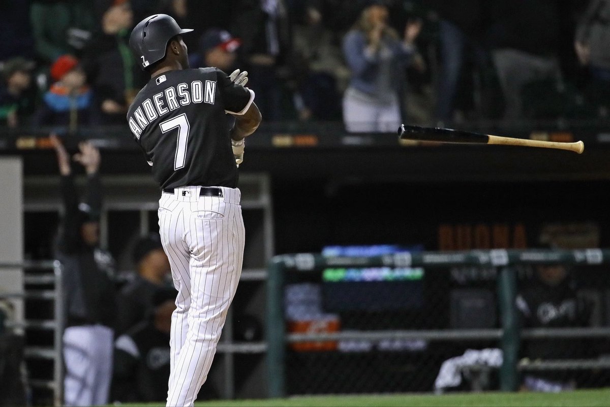 ChiSoxFanMike's tweet photo. Both walk-off home runs.

Both against the Tigers.

Both at the start of a competitive window.

How can you not be romantic about baseball. https://t.co/UqaiZFwxp3