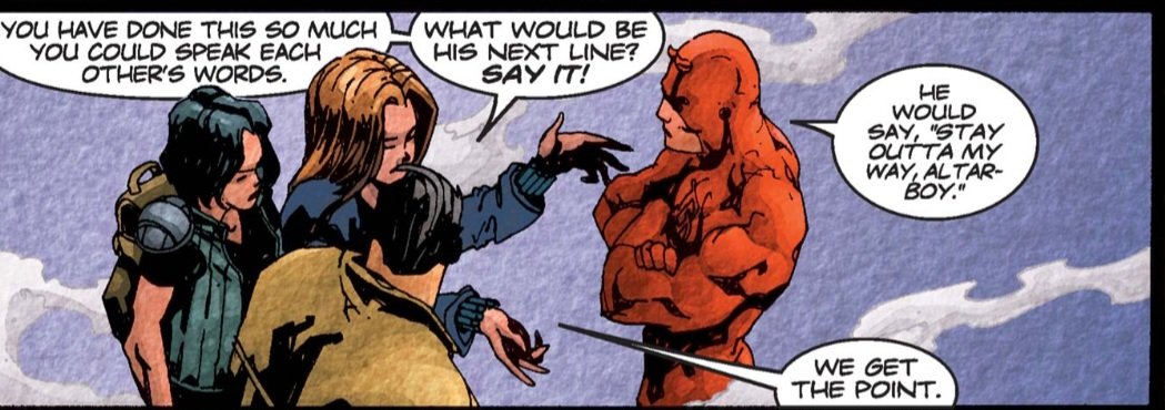 Tuorsomething's tweet photo. @FCastleDisciple with them in comics it seems to mostly be altar boy https://t.co/RPzoEKUlEY