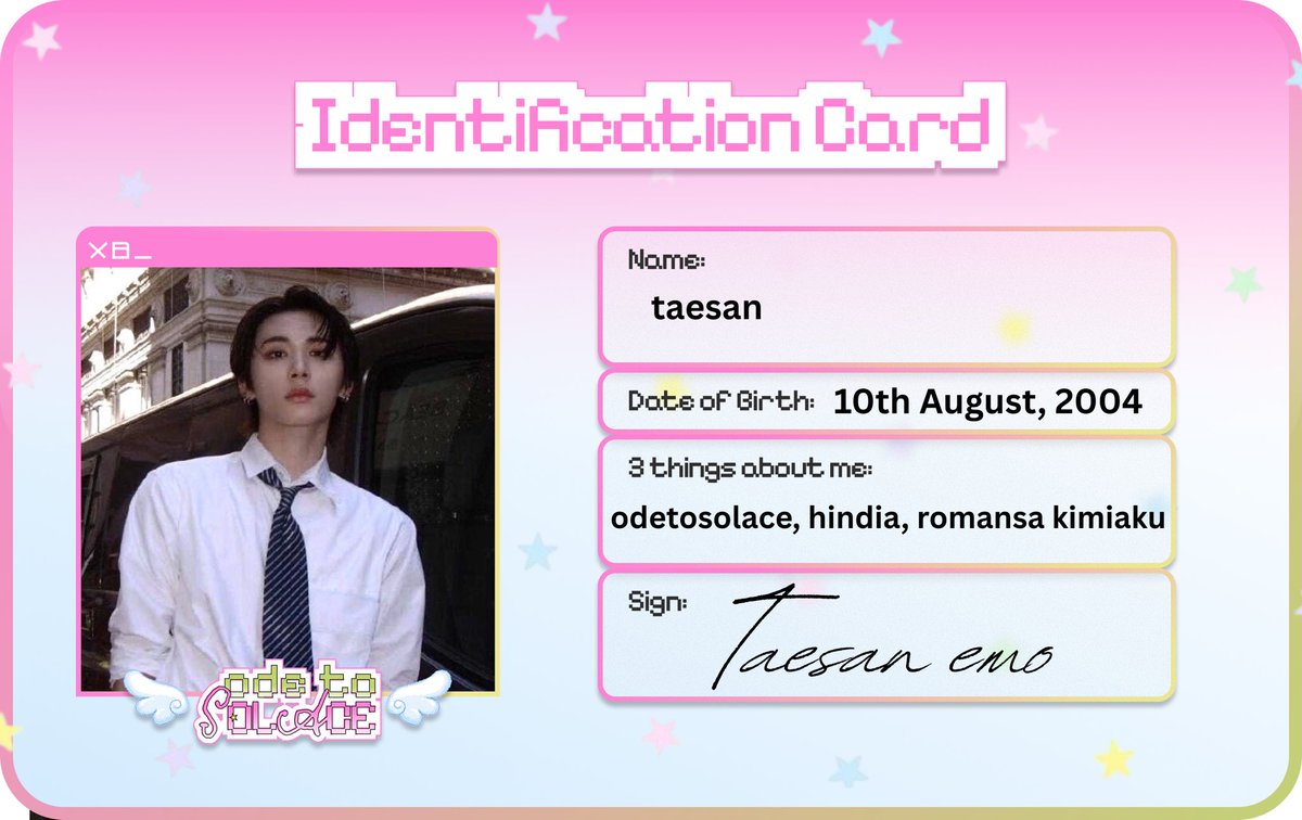 Taesan tweet media