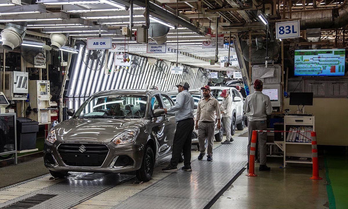 gujarat_plus_'s tweet photo. 🚨 Maruti Suzuki's New Gujarat Plant Moves Forward

MSIL has applied for Environmental Clearance (EC) for its proposed automobile manufacturing plant with integrated facilities at Khoraj Industrial Estate (GIDC), Sanand, Ahmedabad.

🔹 Proposed location: Plot No. N1, Khoraj Industrial Estate, Sanand
🔹 Total land area: 1,586 acres
🔹 Integrated automobile manufacturing facility planned

A major step forward for Gujarat's expanding automotive manufacturing ecosystem. 🚗🏭