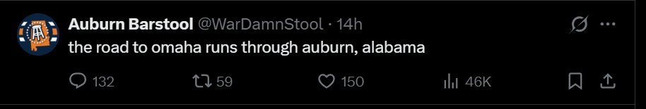 mongoloid_a's tweet photo. @TuscaloosaSEC @RobertKennedyJr Don't forget this gem from auburn's barstool account:
They have deleted the tweet since but the internet is forever. https://t.co/Rqax2jYvw7