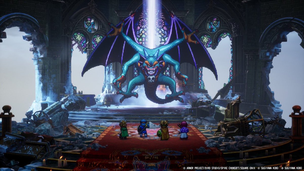 gdgd753's tweet photo. ドラクエ1&amp;2HD2Dクリアして、まだ12までは期間がありそうなので7買いましたよ😌
いや画質良すぎやろ！！！（無印switch） https://t.co/vCY5BsaYIf