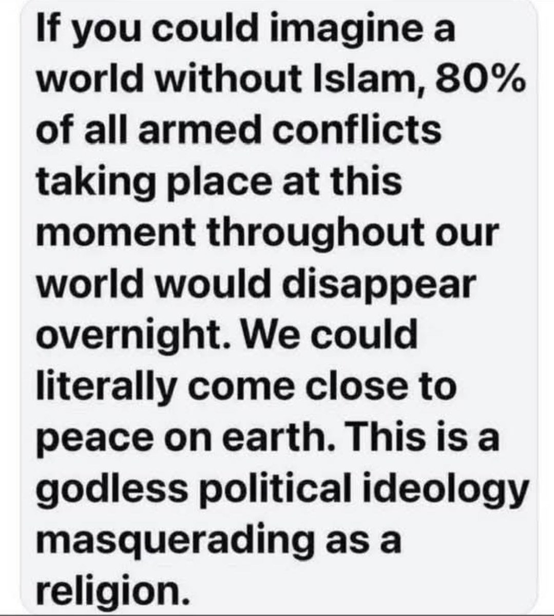 Mikeisunique71's tweet photo. @HalalNation_ According to Islam everyone is a Muslim. This is the craziest thing ever as Muslims are murder Christians in Africa. 
Does it sound better saying as Muslims are murdering Muslims in Africa? You do know Muslims murder their own more than any other group murders them.
Allahu Akbar https://t.co/NjhWMQI7nh