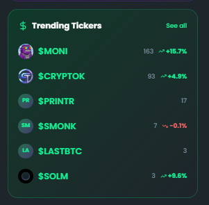 cryptokofficial's tweet photo. $MONI on MONAD has been taking things by storm!

This is why its extremely important to use #HASGHTAGS and $CASHTAGS on the platform!

The good thing is that everyone has a chances on CrypTok!  😘 https://t.co/UECGxaPwi2