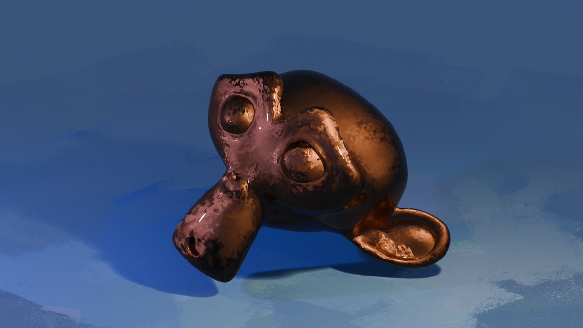 edutaker's tweet photo. Some more painterly shader stuff, the paint system addon has so far amazed me

#Blender #3d https://t.co/piuwYgebXM
