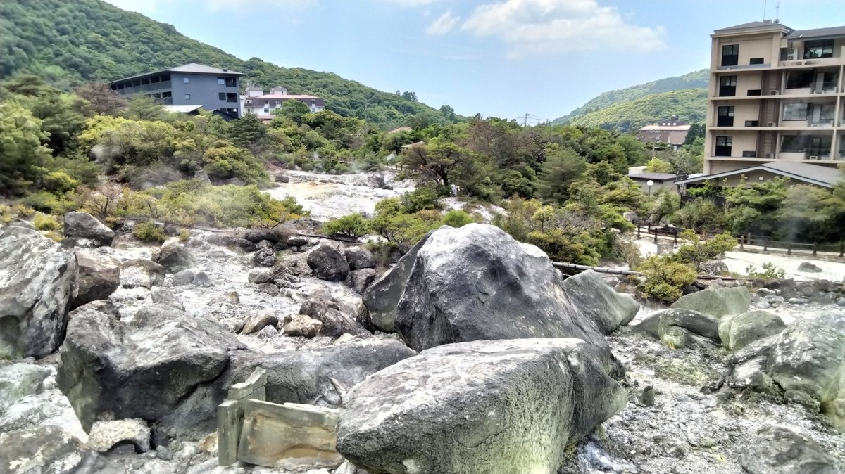 arufa5284's tweet photo. 雲仙地獄〜 https://t.co/LrGiU5YbTs