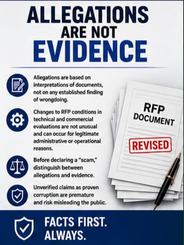 imukuljee's tweet photo. #CbseFactsOverRumours
CBSE handles the future of millions of students and highly sensitive examination data. Strengthening eligibility criteria for technology partners is not corruption — it is responsible governance aimed at ensuring security, reliability, and quality standards in public systems.