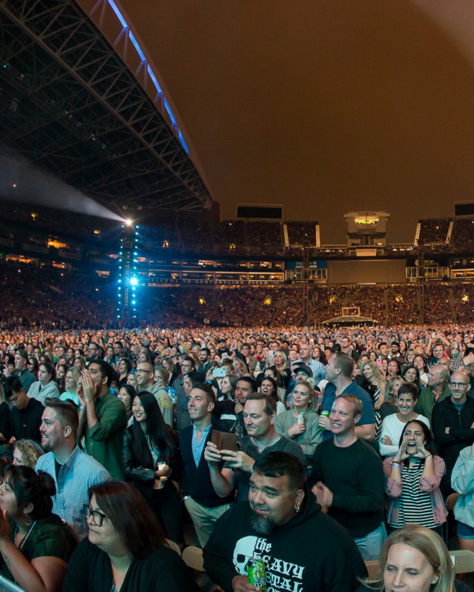 LumenField's tweet photo. Late night finds at Lumen Field ➡️ Ed Sheeran’s Divide Tour in 2018!

We can’t wait to see him back under our arches on August 1. https://t.co/iLYvNNAyLt