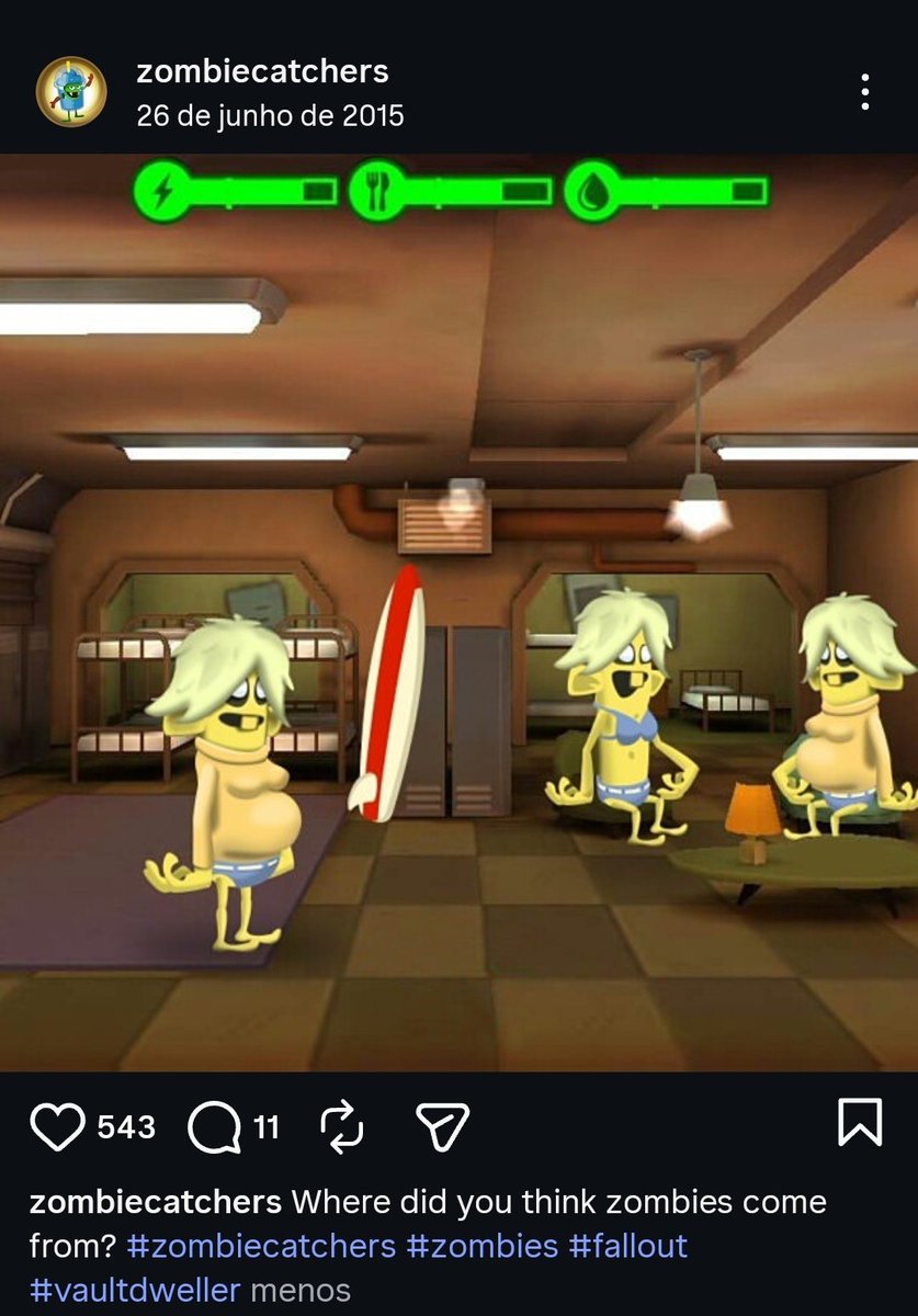 vizalerme's tweet photo. HOLY SHIT PREGNANT BANANA ZOMBIE FROM ZOMBIE CATCHERS IS OFFICIAL https://t.co/dSArfapzA9