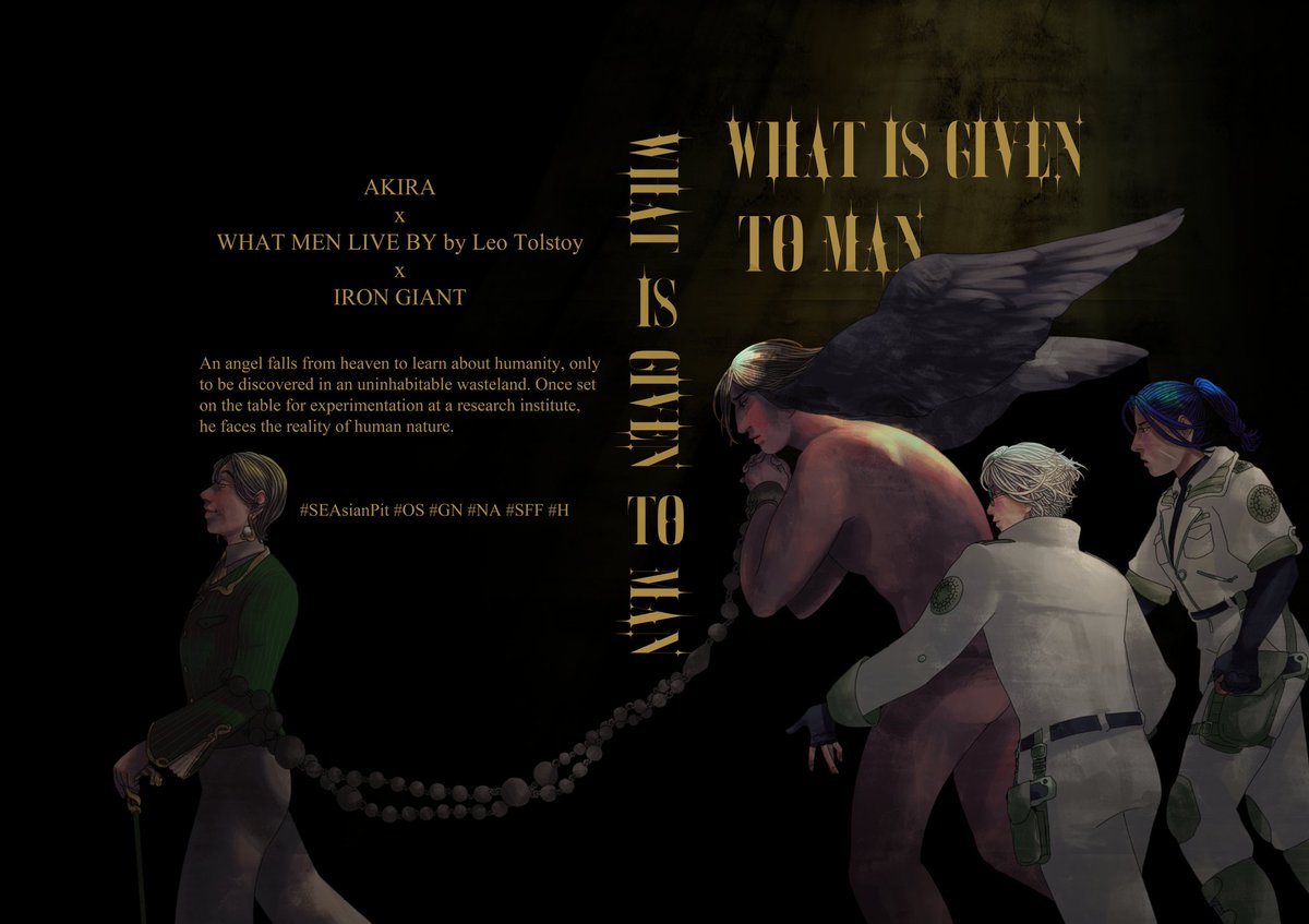 w334800's tweet photo. AKIRAxWHAT MEN LIVE BYxIRON GIANT

An angel falls from heaven to learn about humanity, only to be discovered in an uninhabitable wasteland. Once set on the table for experimentation at a research institute, he faces the reality of human nature.

#SEAsianPit #OS #GN #NA #SFF #H https://t.co/OtifZEuram