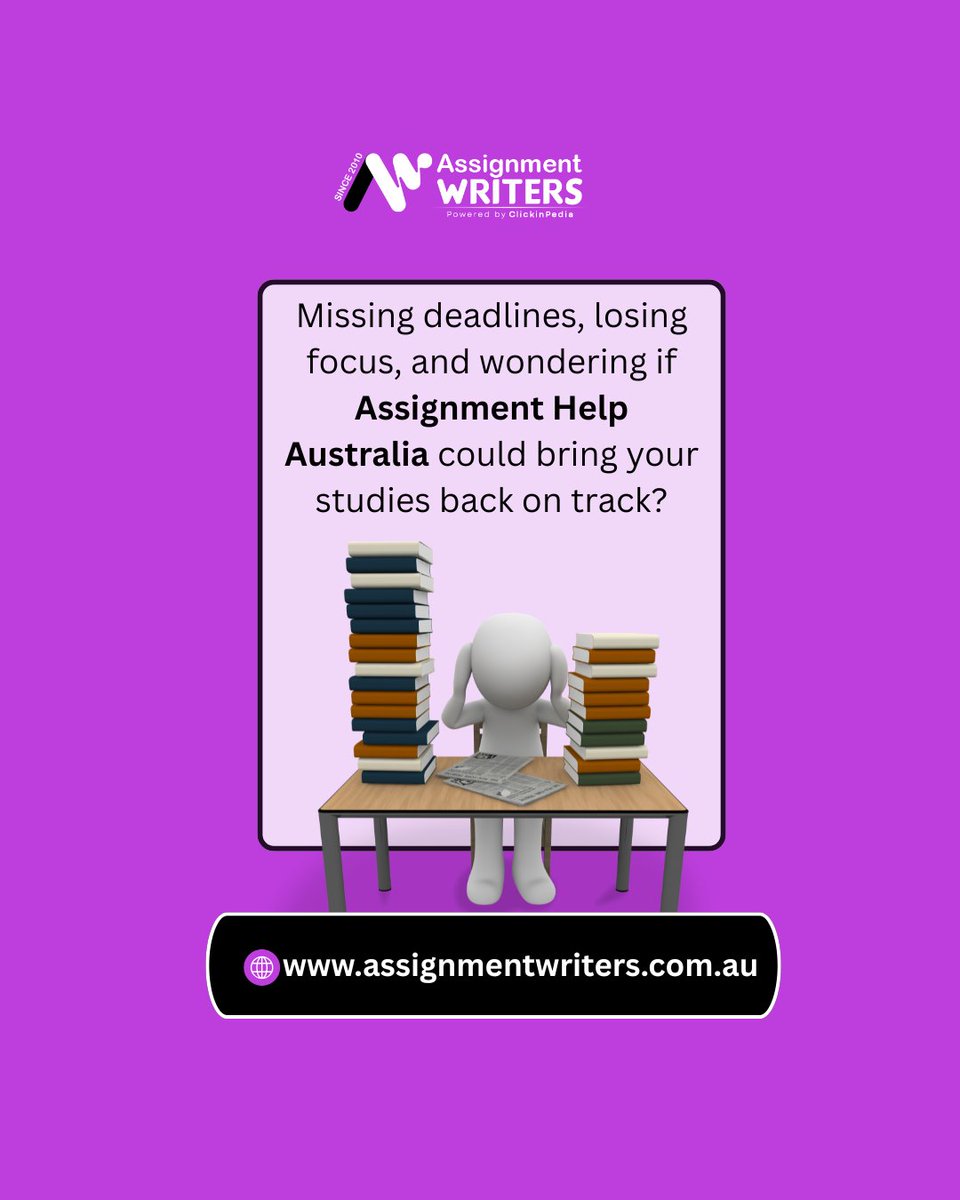 gracejones0112's tweet photo. Assignment Help Australia for Academic Direction
Assignment Help Australia provides dependable learning support that helps students handle demanding study routines.

🚀 Message us now for support!

#AssignmentHelpAustralia #StudentsAU #StudyHelp #AcademicSupport #LearningJourney https://t.co/1Iwc9QMo6S