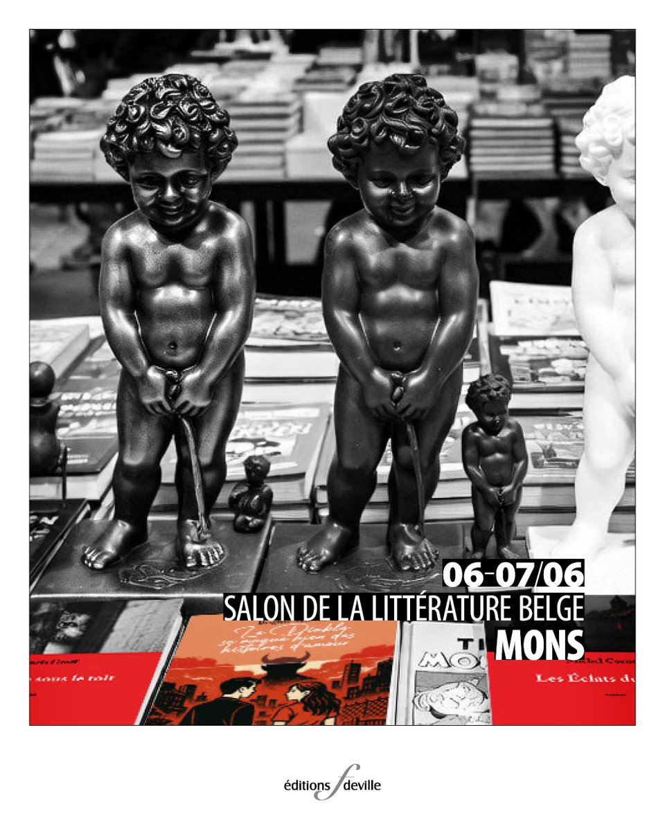 f_deville's tweet photo. Le tout premier Salon de la littérature belge se tiendra les 6 et 7 juin 2026 au Palais des Congrès de Mons. Cet événement gratuit, étendu sur 2 000 m², mettra à l'honneur les auteurs, éditeurs et libraires 100% belges. 

#editionsfdeville #livre #mons #lisezvouslebelge https://t.co/kNrr21hko7