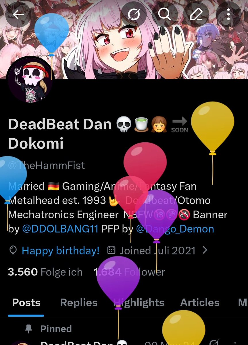 DeadBeat Dan 💀🍵👧 🔜 Dokomi tweet media