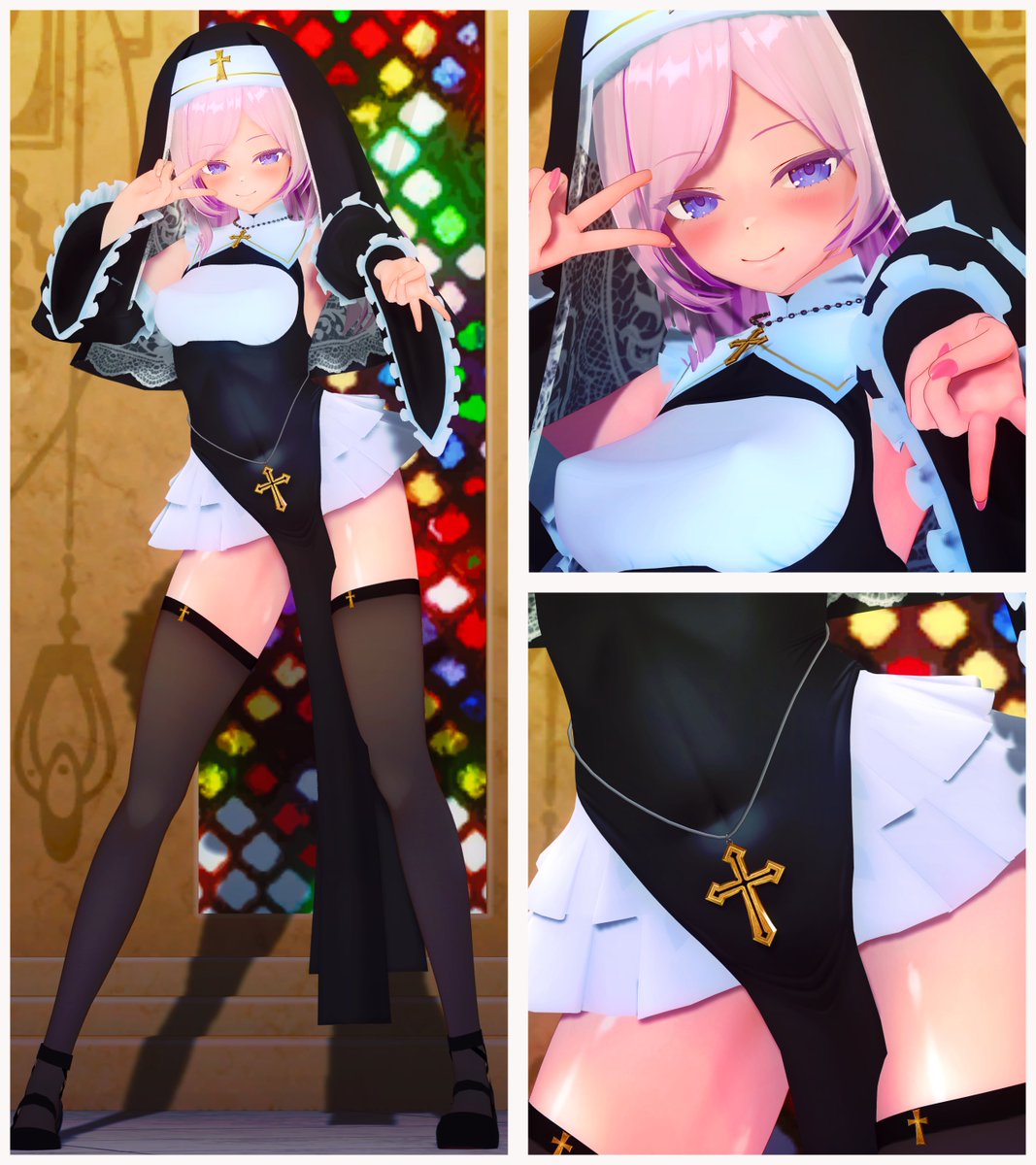 pairow_COM3D2's tweet photo. MOD進捗
2作目以降は早くなるといったな？この通りです。
なおベールのゆれボーンに親が設定されいなかったためエラーが発生したと報告を受けたため修正作業に入ります。 https://t.co/BwA7DEXFbG