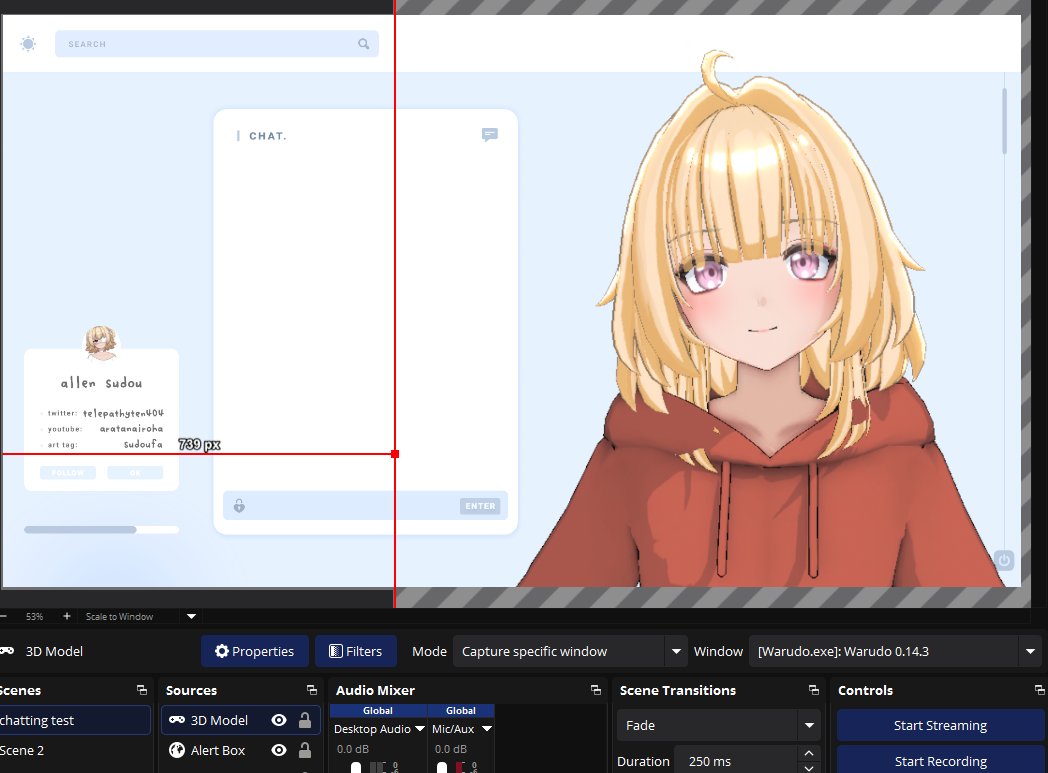 allen sudou VT (darlingtenshi) tweet media