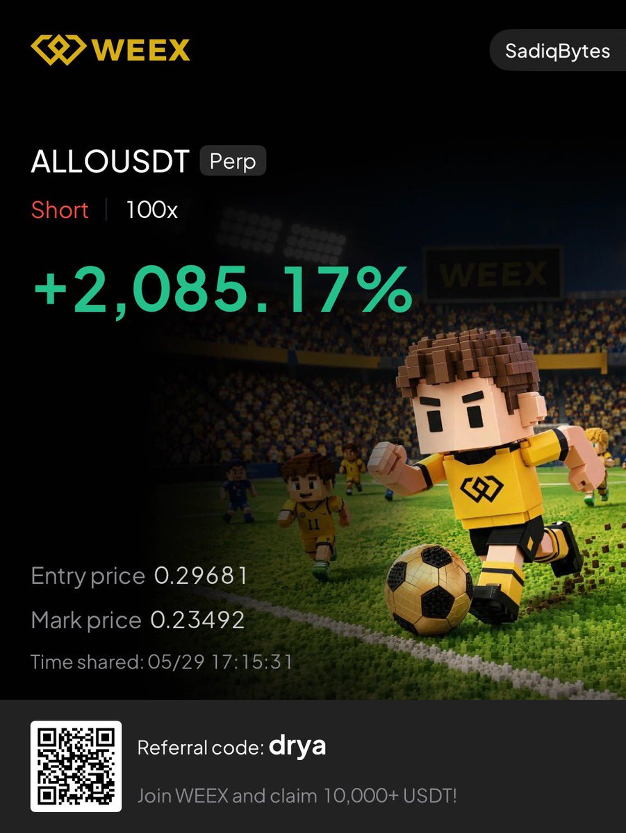SadiqBytes's tweet photo. From 35% to 2000% profit, 20X 😍 https://t.co/7LMyA8LyUc