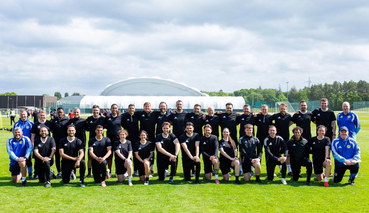 DougieAnderso12's tweet photo. And just like that our UEFA A Licence Coaching Practice comes to a close.

Wonderful cohort of candidates from all over the world who embraced the learning taking place on the course.

Good luck to all candidates for final assessments.

#ScottishFACoachEd https://t.co/Yke9Rg8SQL