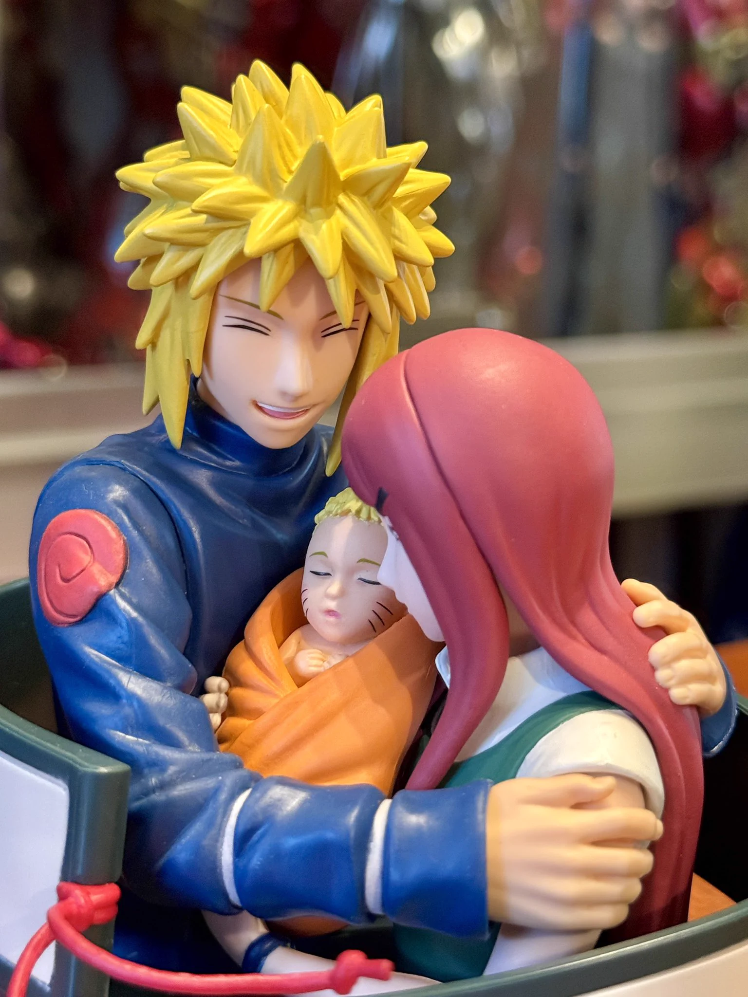ニャルト！ フィギュア クシナ、ベビーナルト、ミナト yokkon_sculptor on X: 