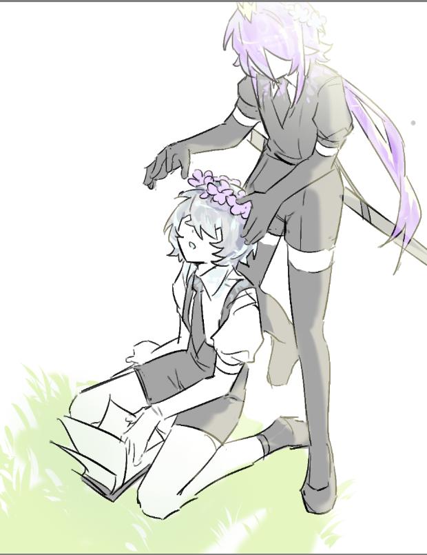 momokaze_0486's tweet photo. #taxduo #wemmbufanart #eggchanfanart
宝石之国paro（不是很严谨 https://t.co/EoGsVT2uJY