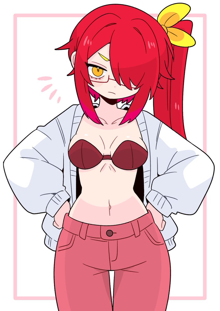 cherylhasami's tweet photo. Huh, what do you want? 💢 

🎨 おぷーナ (@/op_na_ura) https://t.co/q0EsFAM3eT