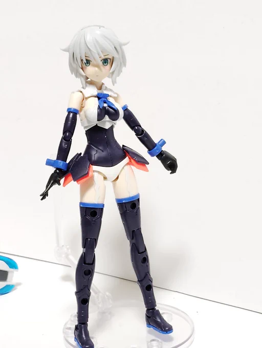 30MPのアリスを無事に予約できたので 市販品で臨戦っぽい衣装をミキシングしてみました。 #30MS #ブルアカ