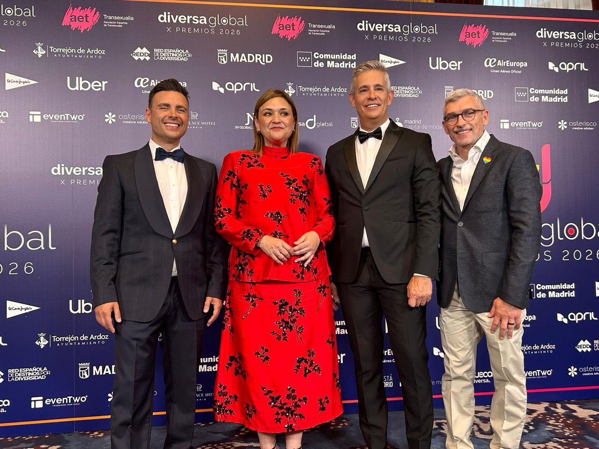 margadcm's tweet photo. Muchísimas gracias a @DiversaGlobal por haber reconocido a #Torremolinos como Destino Turístico 2026. Un reconocimiento que nos avala como símbolo internacional de libertad, diversidad e inclusión.
Se premia, en definitiva, la esencia y el carácter de nuestra ciudad. https://t.co/LmpR5ZoMSG