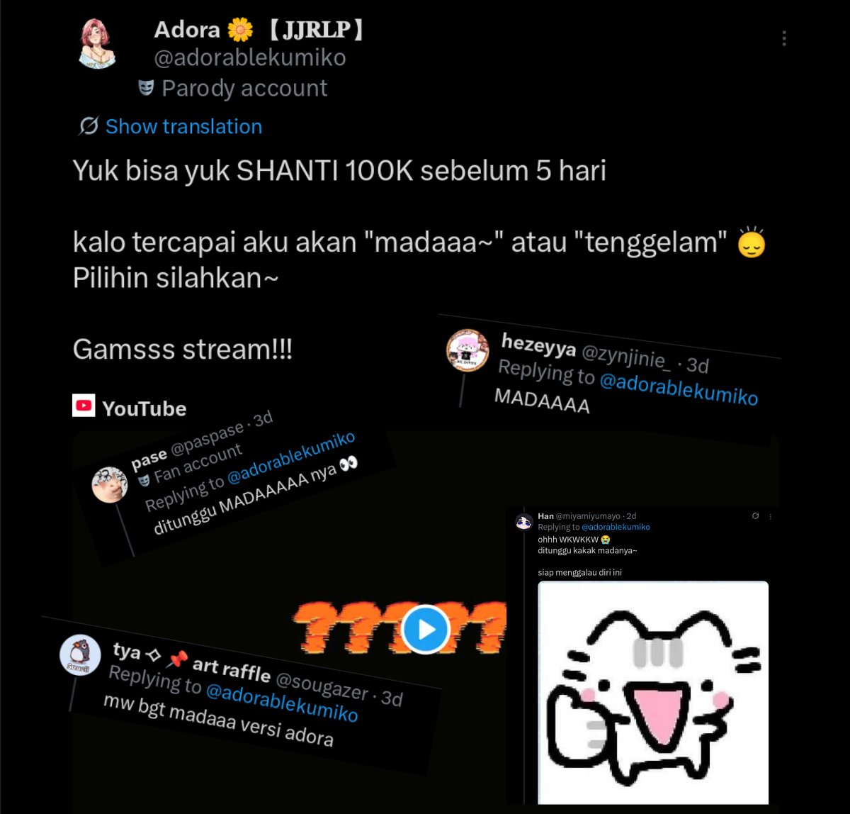 Adora 🌼 【𝐉𝐉𝐑𝐋𝐏】 tweet media