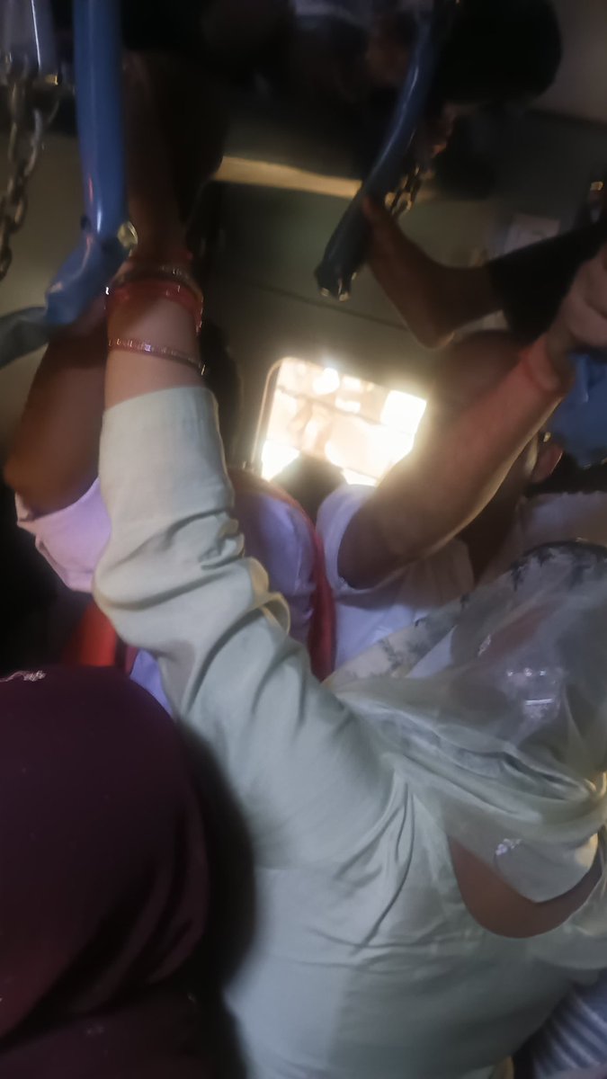 AYUSHMAN099's tweet photo. Hi @RailMinIndia @drm_mb @RailwaySeva 
Sir, @AshwiniVaishnaw please help as my elderly parents are suffering on the train 14114 and the coach is this much crowded and people are not letting my parents take their two months previously booked ticket. He's a heart patient. Please https://t.co/jaWy7d9ZDs