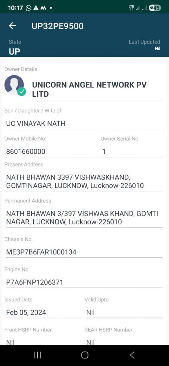 RajpootPraveenG's tweet photo. वाह रे लखनऊ पुलिस सारा मामला बताया, अपराधी के गाड़ी का नंबर दिया, लेकिन लखनऊ पुलिस एक ट्वीट करके चली गई आज तीसरा दिन है। सीएम ऑफिस चार किलोमीटर है लोहिया चौराहे से वहाँ मारा गया आशीष जायसवाल जी को बीच सड़क पर अब वो जिंदा बच गए हैं तो क्या कार्यवाही उनके मरने के बाद करती पुलिस। https://t.co/EJyjXx12FW