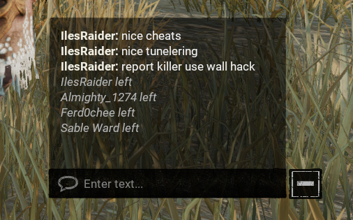 ReusableCut's tweet photo. Only because you're dogshit at playing survivor it doesn't mean I'm cheating mate, maybe next time you and your team might be able to finish a gen xx @ilesRaider https://t.co/kAiBFDvThW