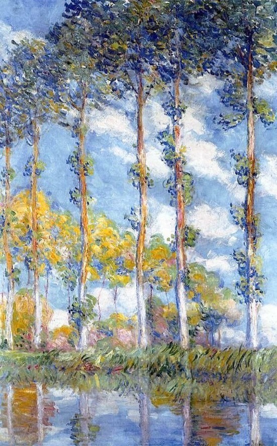 martinis2018's tweet photo. Claude Monet (Peintre impressionniste français 1840-1926)
- Peupliers, 1891, huile sur toile, 116,2 × 72,2 cm (Collection privée). https://t.co/j5CIJf63by